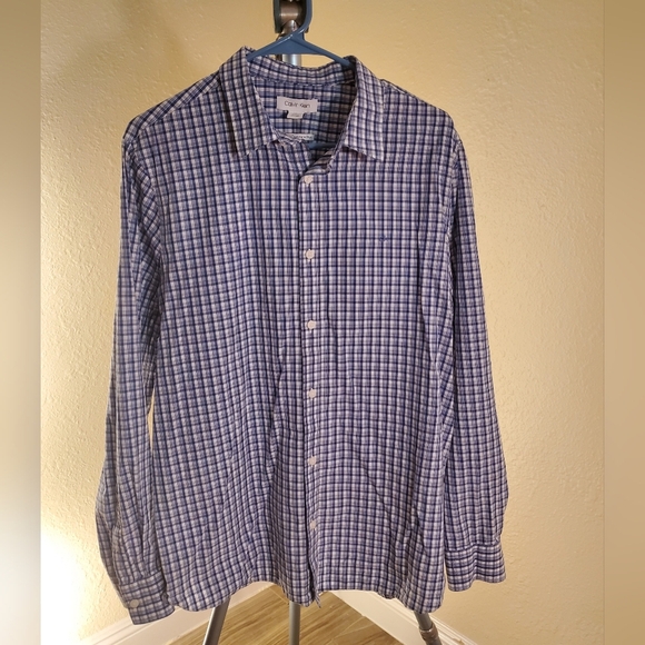 Calvin Klein Button Down Shirt from The Cotton Cashmere Collection - Picture 5 of 6